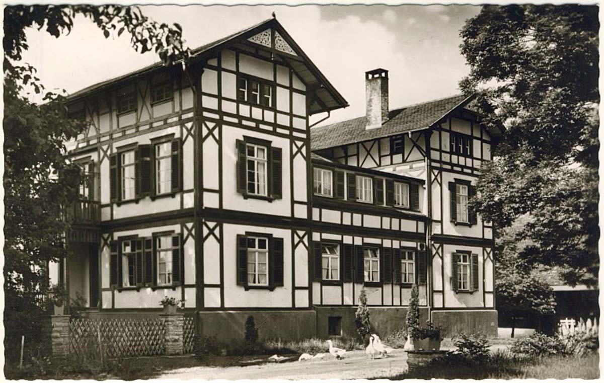 Altshausen. Erholungsheim Dornahof, Verwaltungsgebäude, 1964