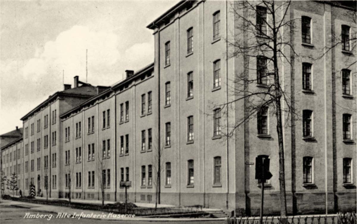Amberg (Oberpfalz). Alte Infanteriekaserne, 1938
