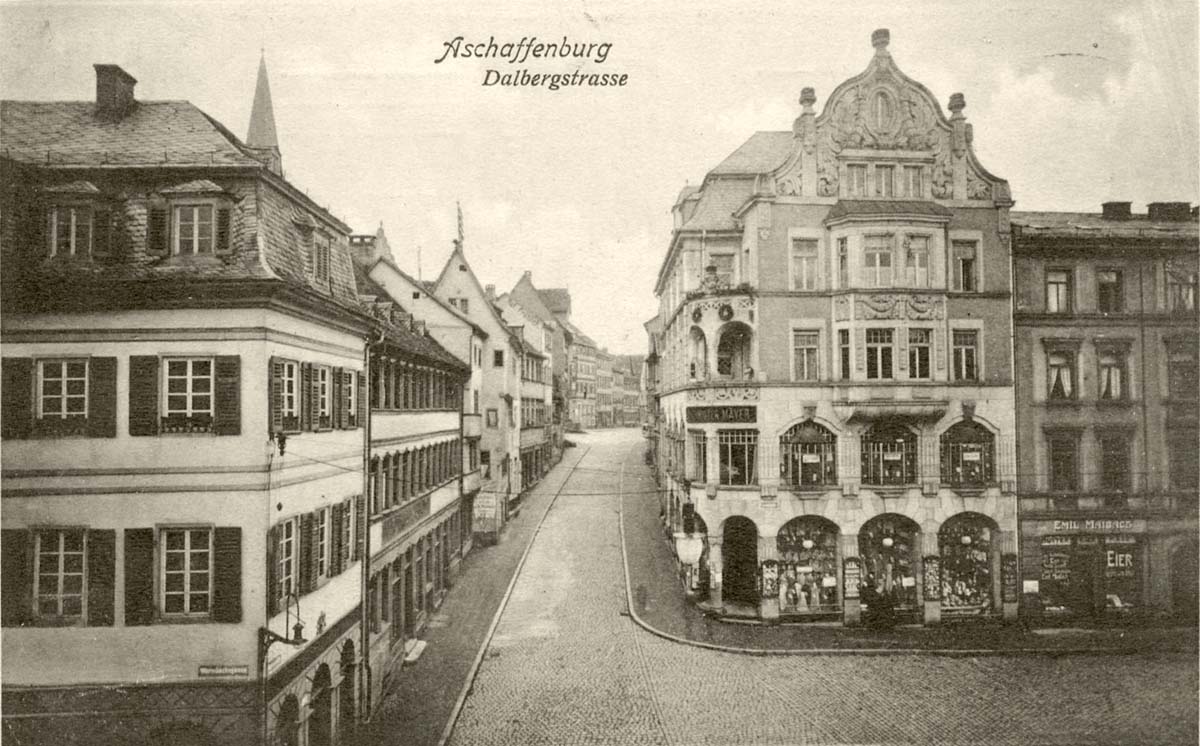 Aschaffenburg. Dalbergstraße, 1913