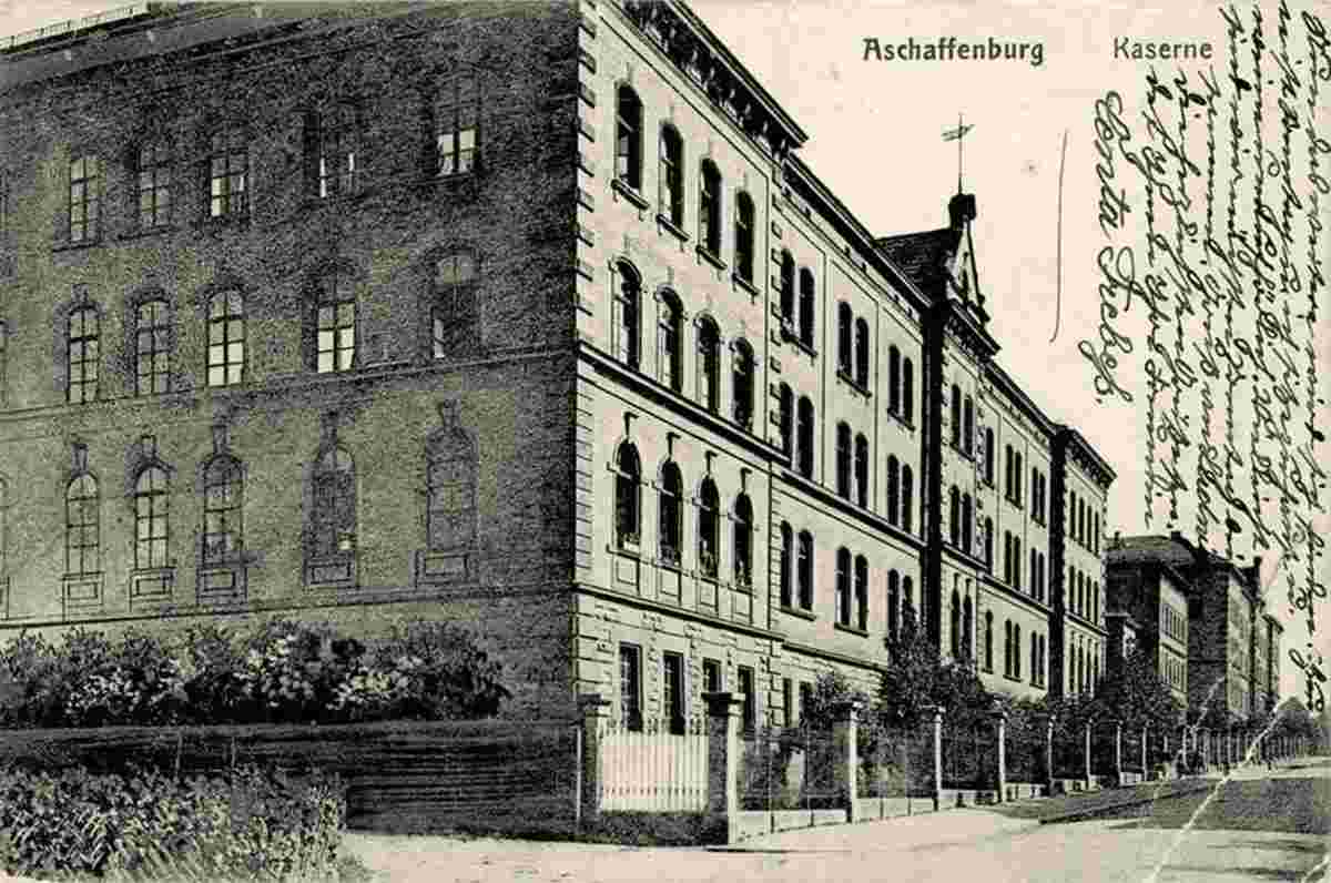 Aschaffenburg. Kaserne