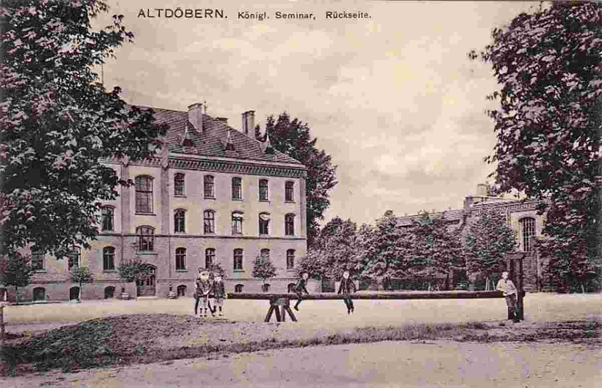 Altdöbern. Königliches Seminar, 1912