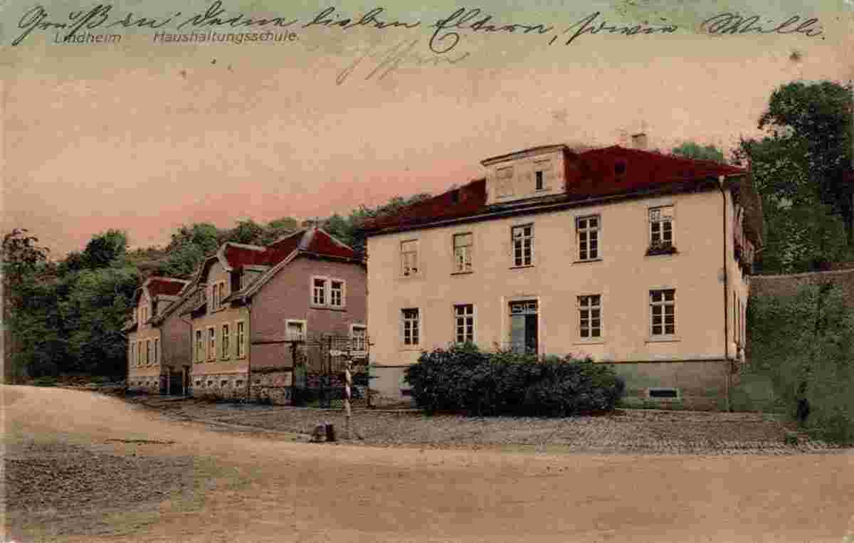 Altenstadt (Hessen). Lindheim - Haushaltungschule, 1911