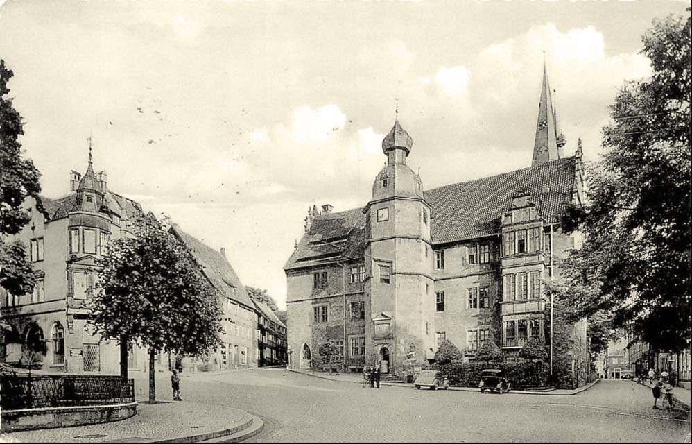 Alfeld (Leine). Panorama der Stadt, Rathaus