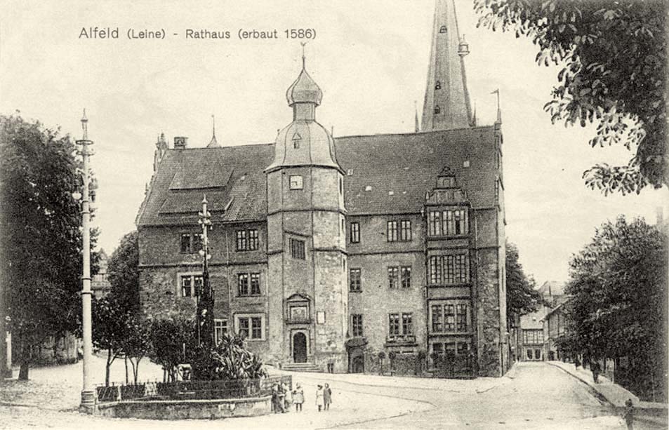 Alfeld (Leine). Rathaus (erbaut 1586), 1910