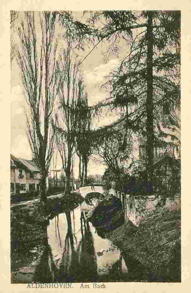 Aldenhoven. Am Bach, 1918