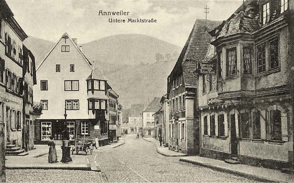 Annweiler am Trifels. Untere Markstraße