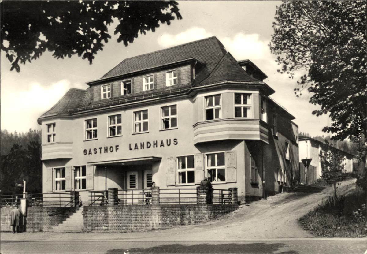 Adorf (Vogtlandkreis). Gasthof Landhaus, 1970