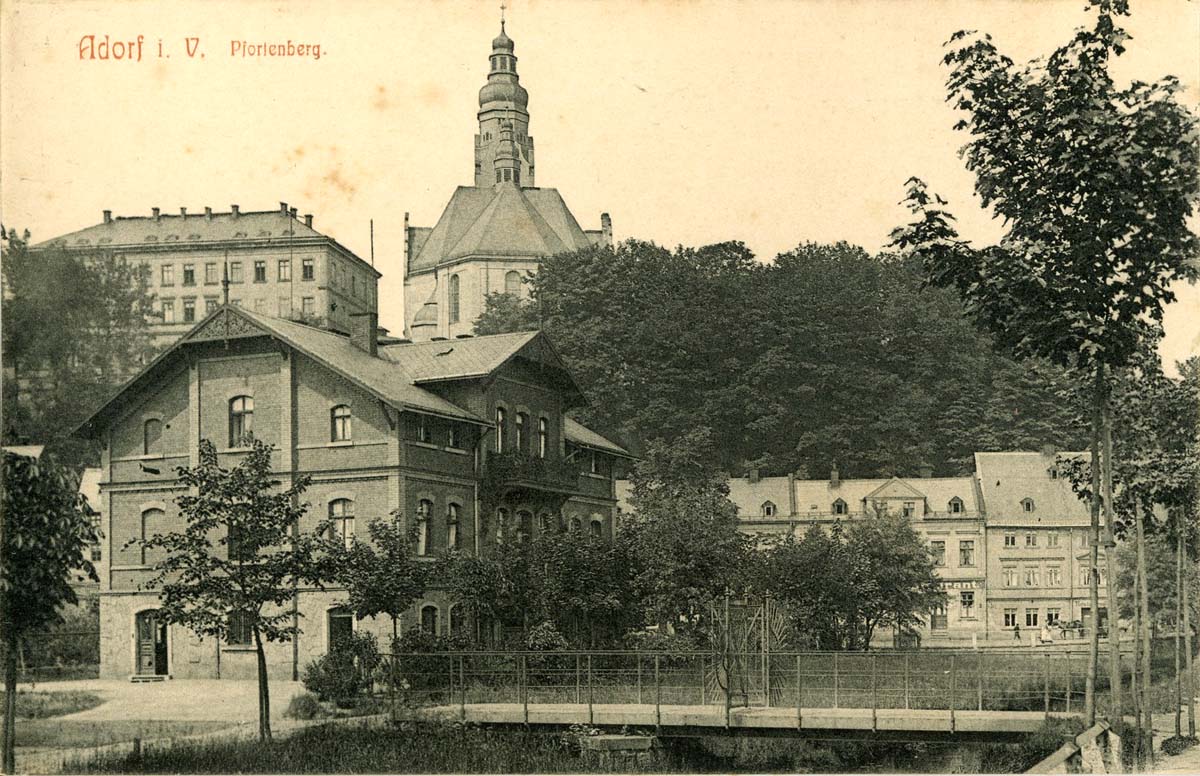 Adorf (Vogtlandkreis). Pfortenberg, 1907