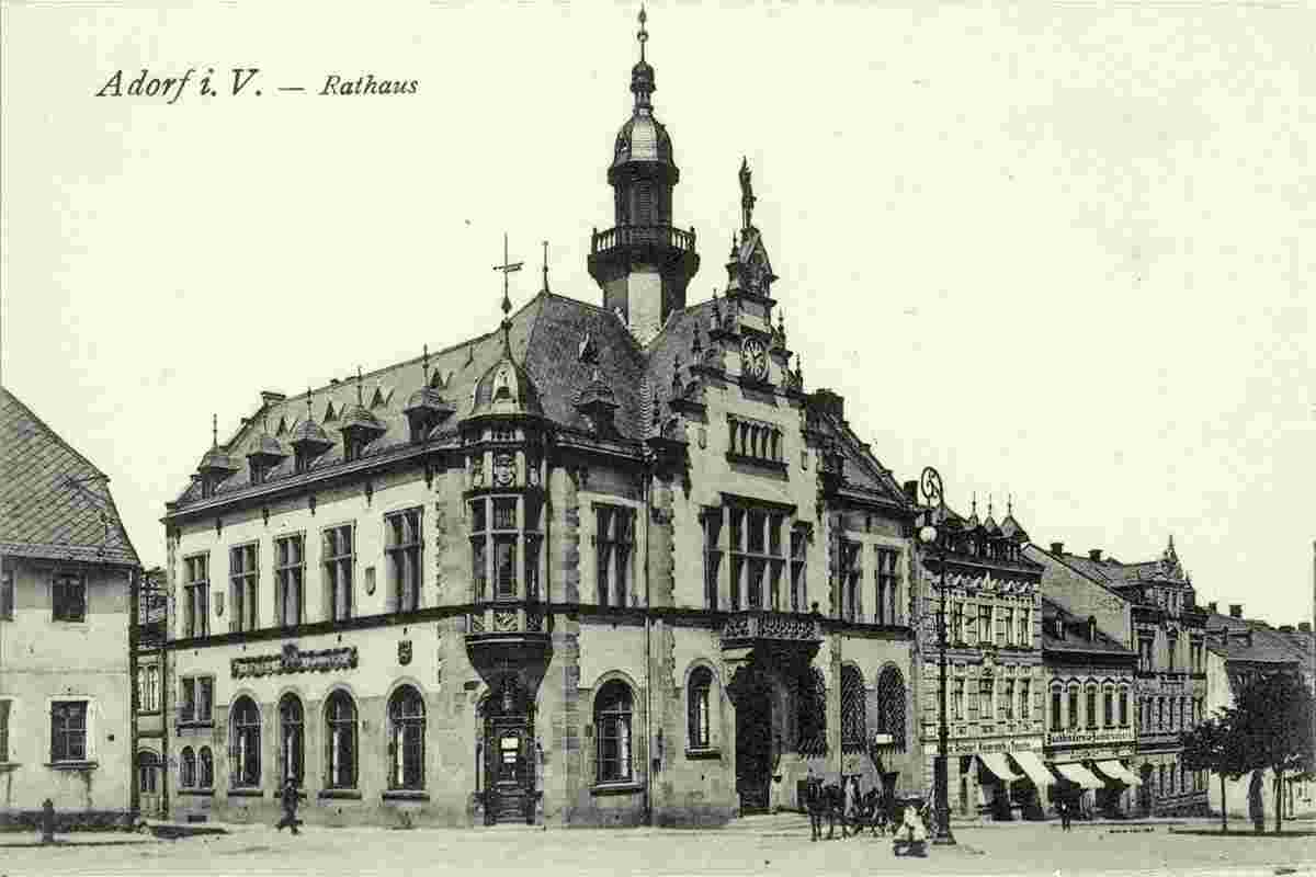 Adorf. Rathaus, 1907