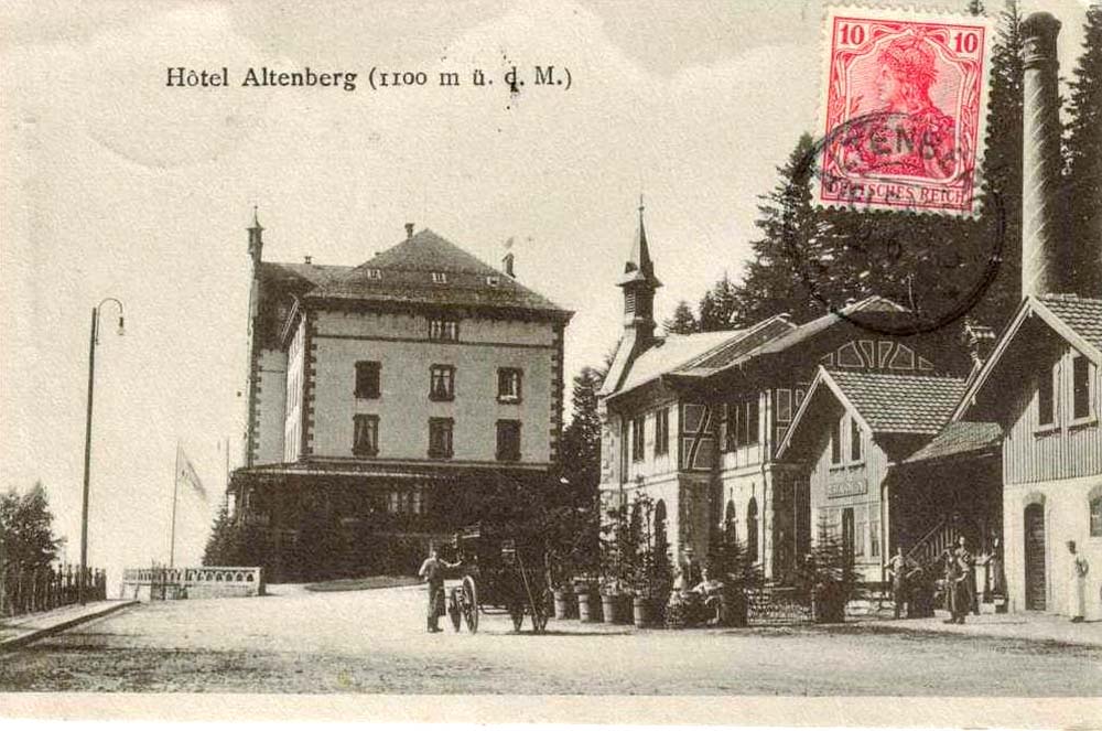 Altenberg (Erzgebirge). Hotel Altenberg, 1913