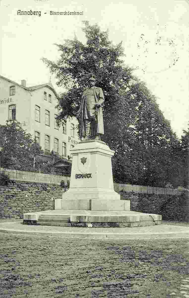 Annaberg-Buchholz. Bismarckdenkmal, 1911