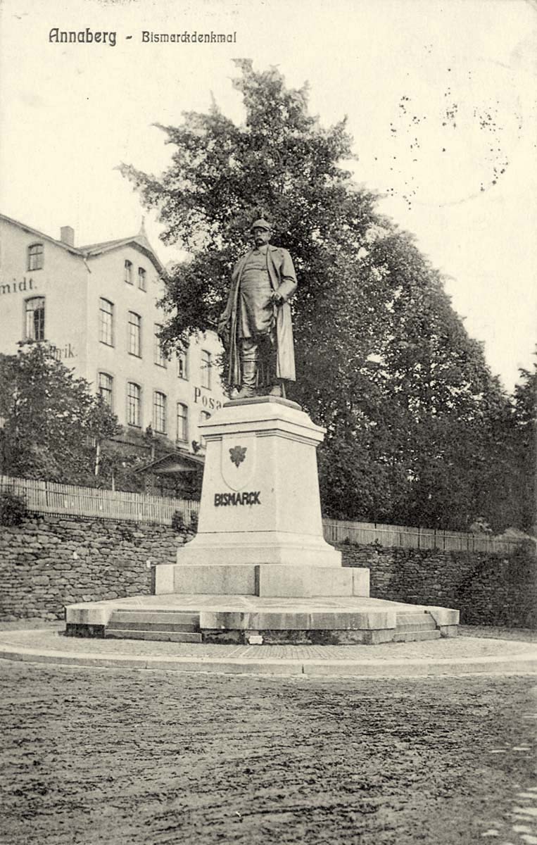 Annaberg-Buchholz. Annaberg - Bismarckdenkmal, 1911