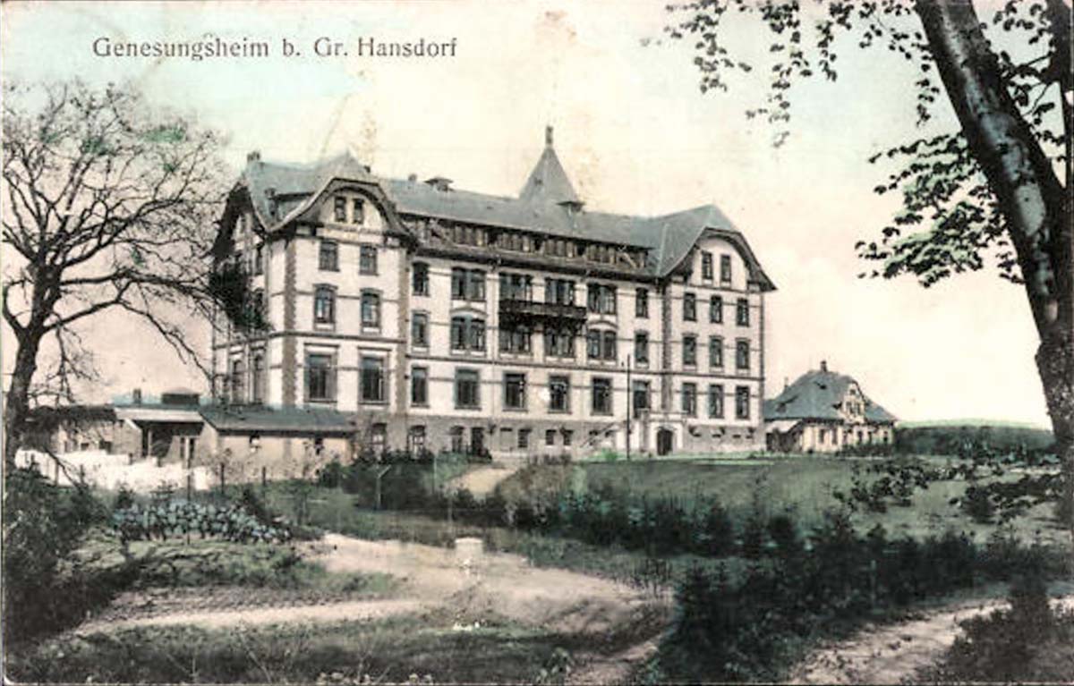Ahrensburg. Genesungsheim bei Großhansdorf, 1911