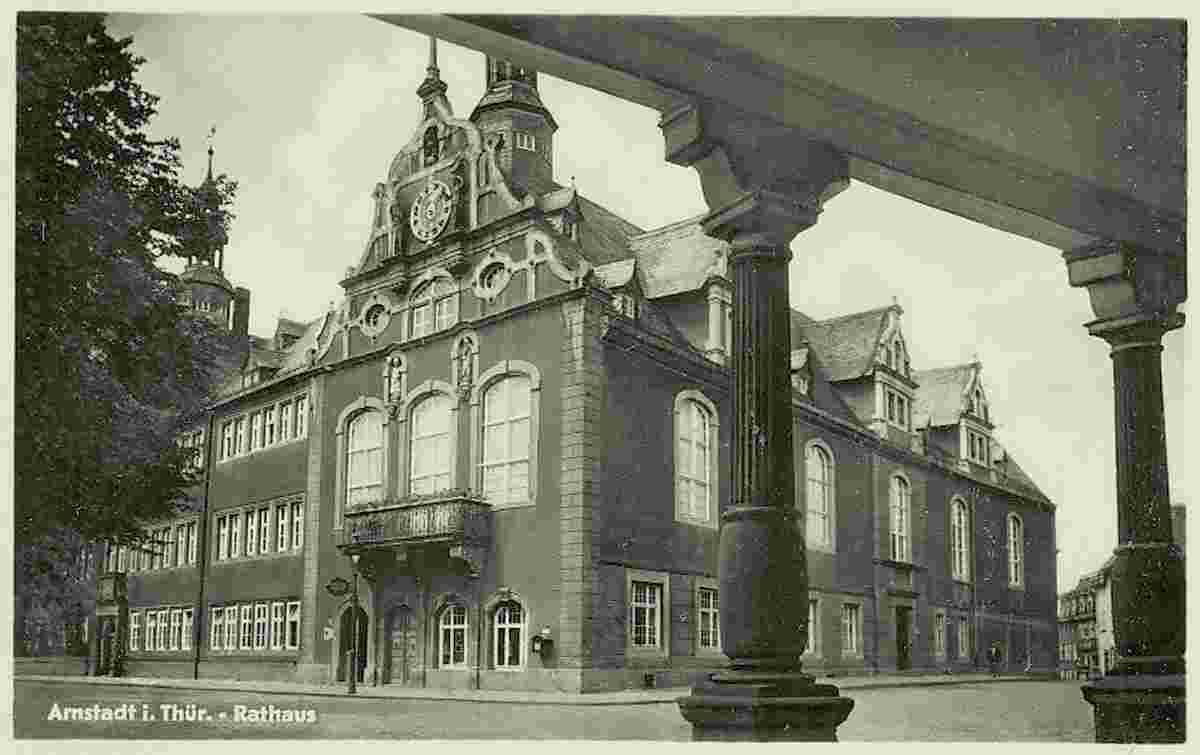 Arnstadt. Rathaus, 1960