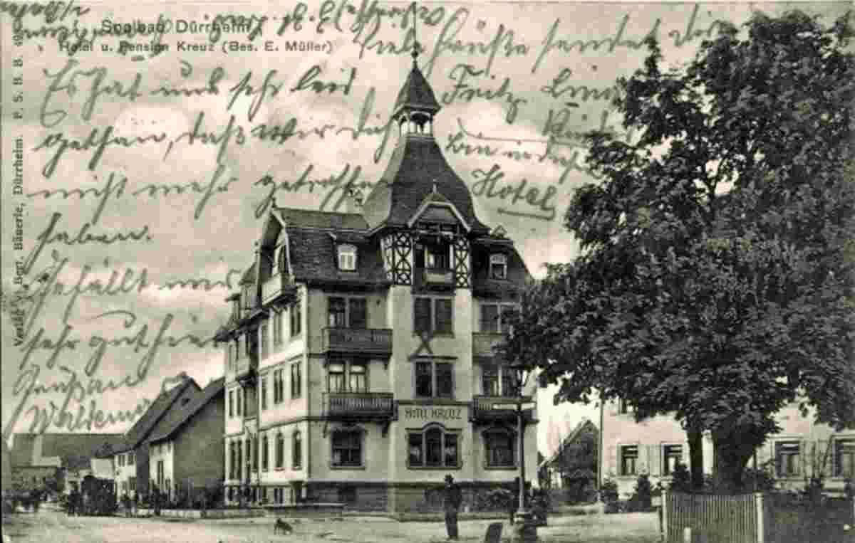 Bad Dürrheim. Hotel und Pension Kreuz