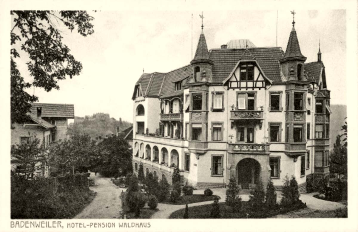 Badenweiler. Hotel-Pension Waldhaus