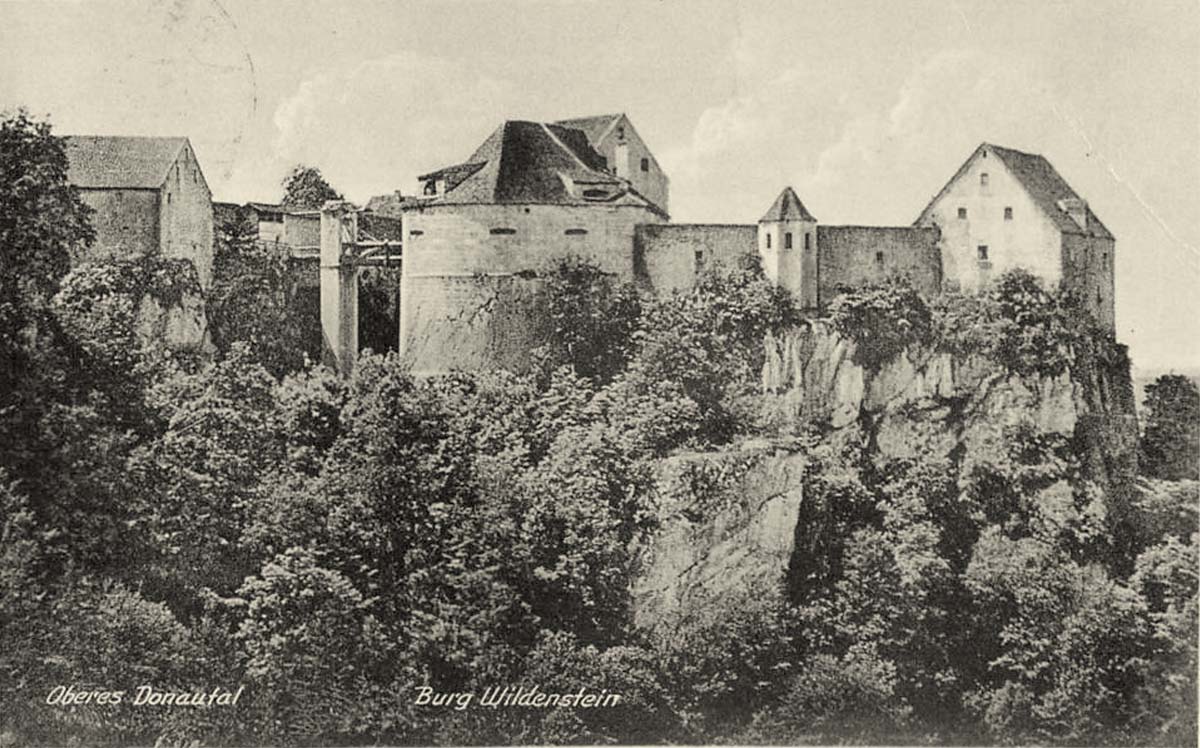 Schloß Wildenstein bei Beuron, Oberes Donautal, 1934