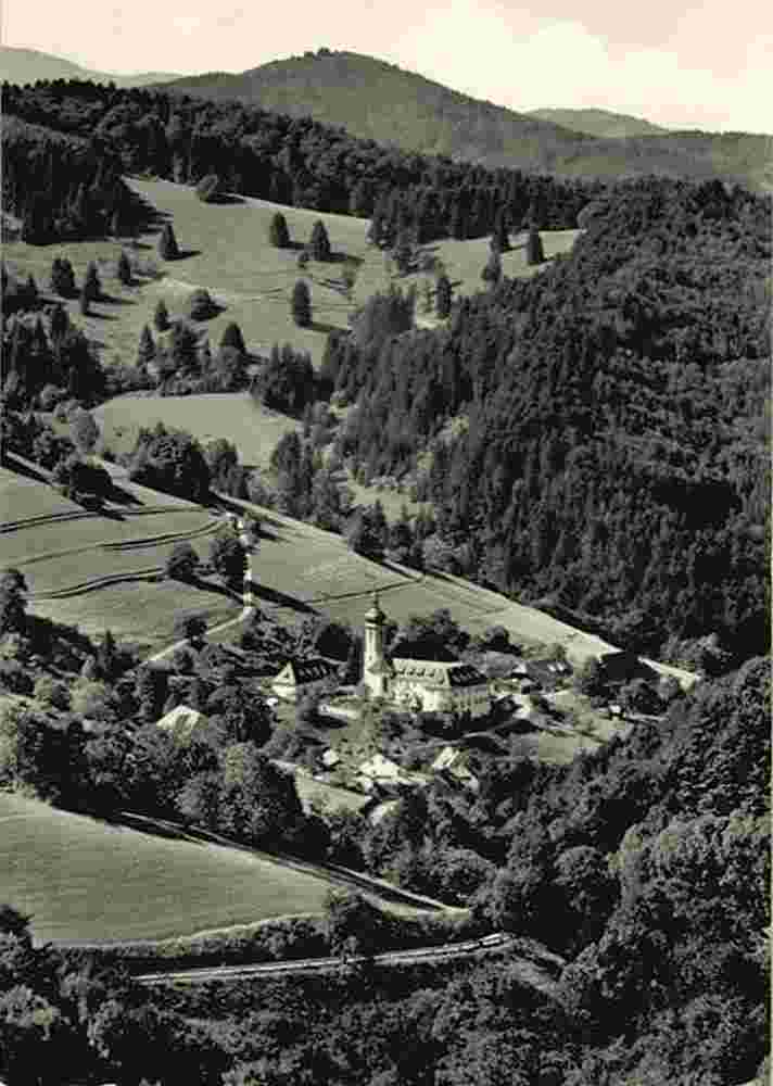 Panorama von Bollschweil mit Kirche