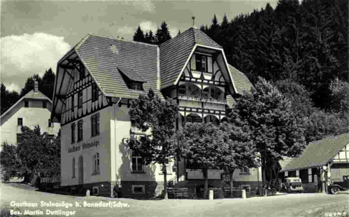 Bonndorf. Gasthaus Steinasäge bei Bonndorf, 1935