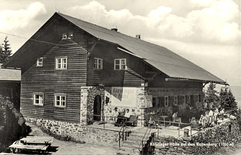 Bad Kötzting. Kötztinger Hütte, circa 1960
