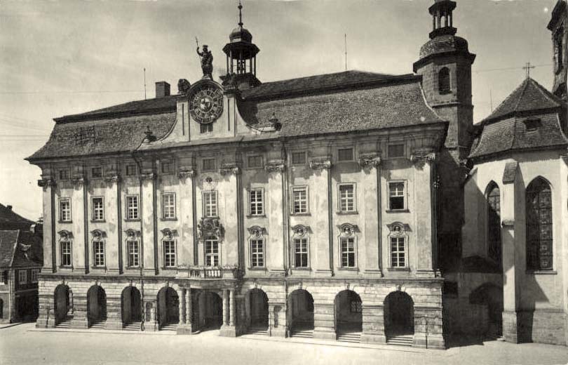 Bad Windsheim. Rathaus, 1956