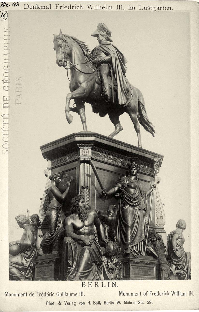 Berlin. Denkmal Friedrich Wilhelm III