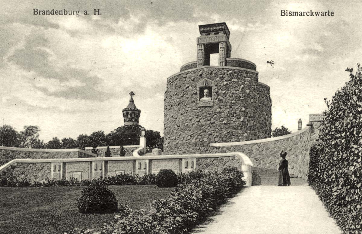 Brandenburg an der Havel. Bismarckwarte, 1922