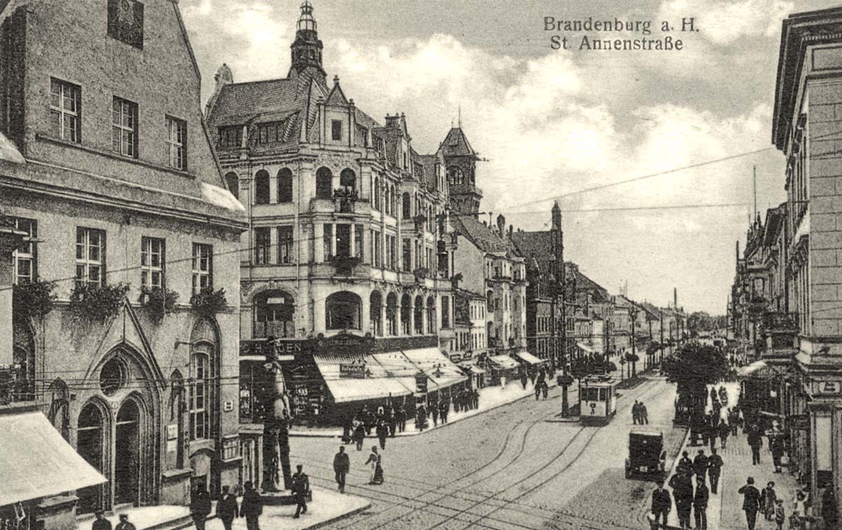 Brandenburg an der Havel. St Annenstraße, 1922