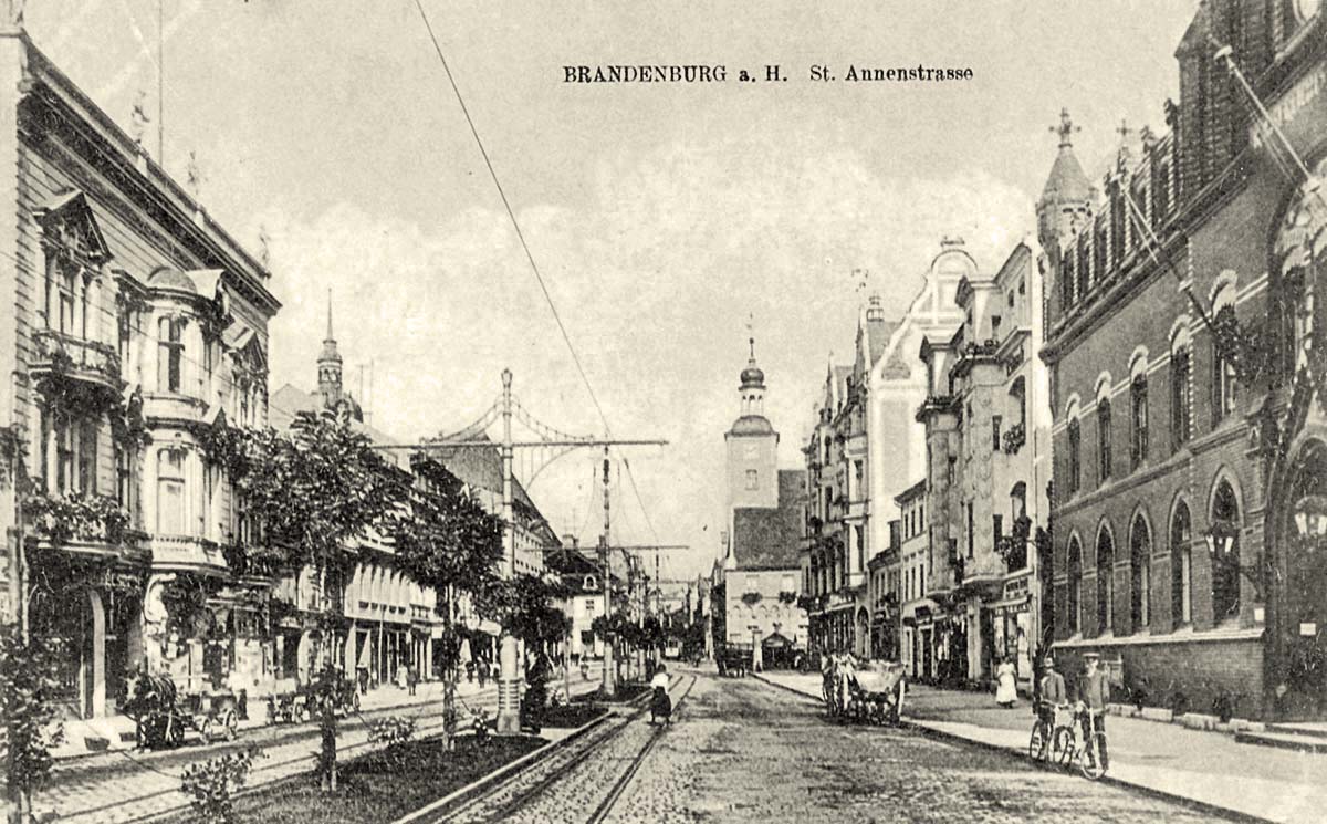 Brandenburg an der Havel. St Annenstraße, 1922