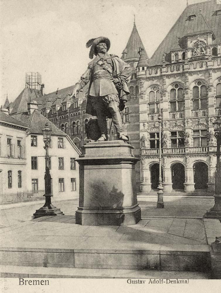 Bremen. Gustav Adolf-Denkmal, 1907
