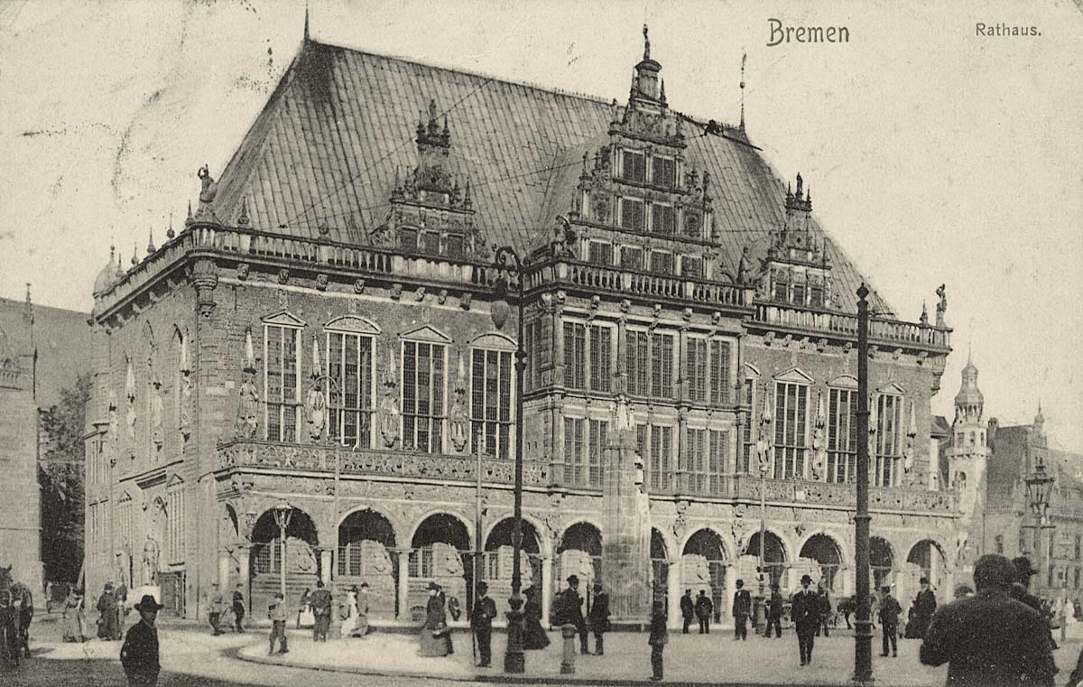 Bremen. Rathaus, 1905