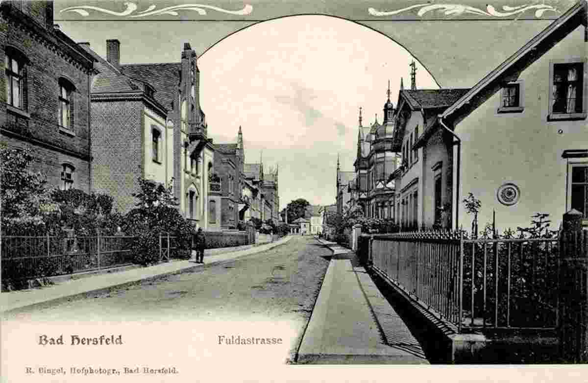 Bad Hersfeld. Fuldastraße, 1906