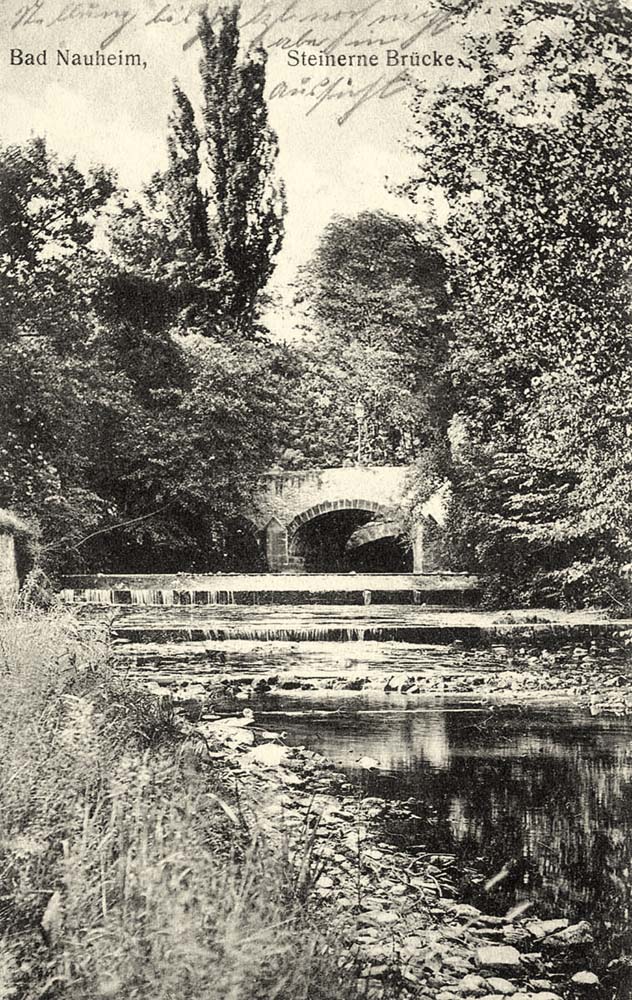 Bad Nauheim. Steinerne Brücke, 1906