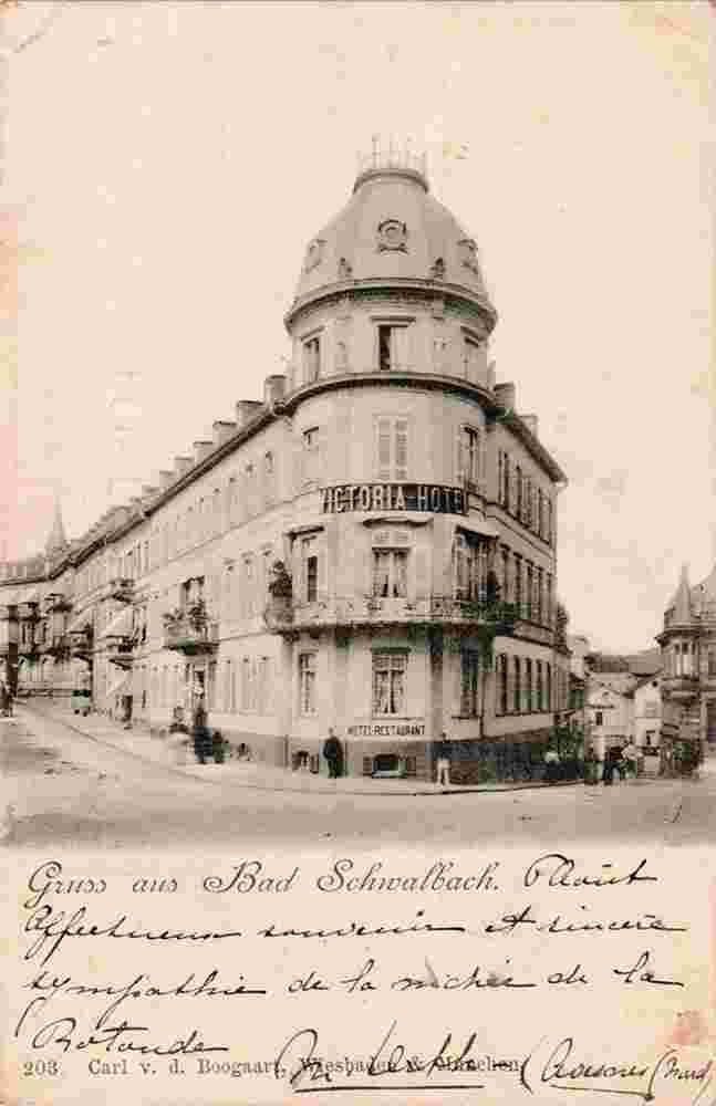 Bad Schwalbach. Victoria Hotel, 1904