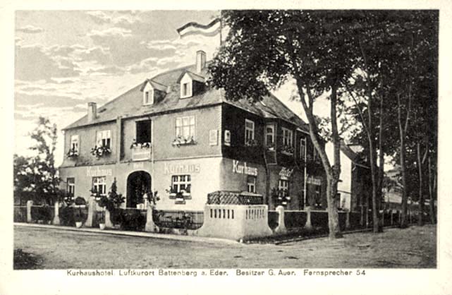 Battenberg (Eder). Kurhaus-hotel
