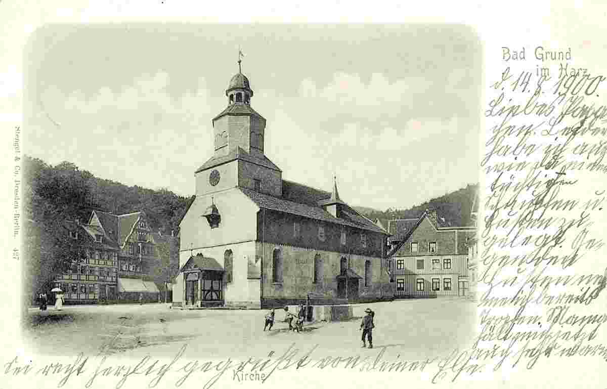 Bad Grund. Kirche, 1900