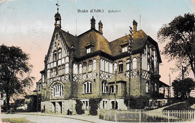 Brake (Unterweser). Bahnhof, 1939