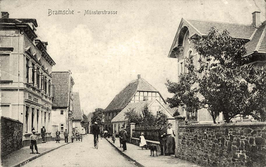 Bramsche. Münsterstrasse, 1908