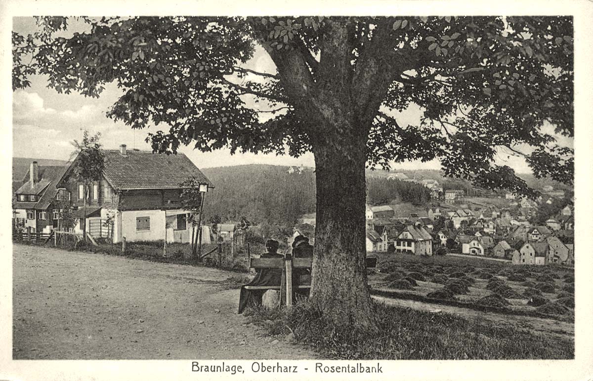 Braunlage. Oberharz, Rosentalbank