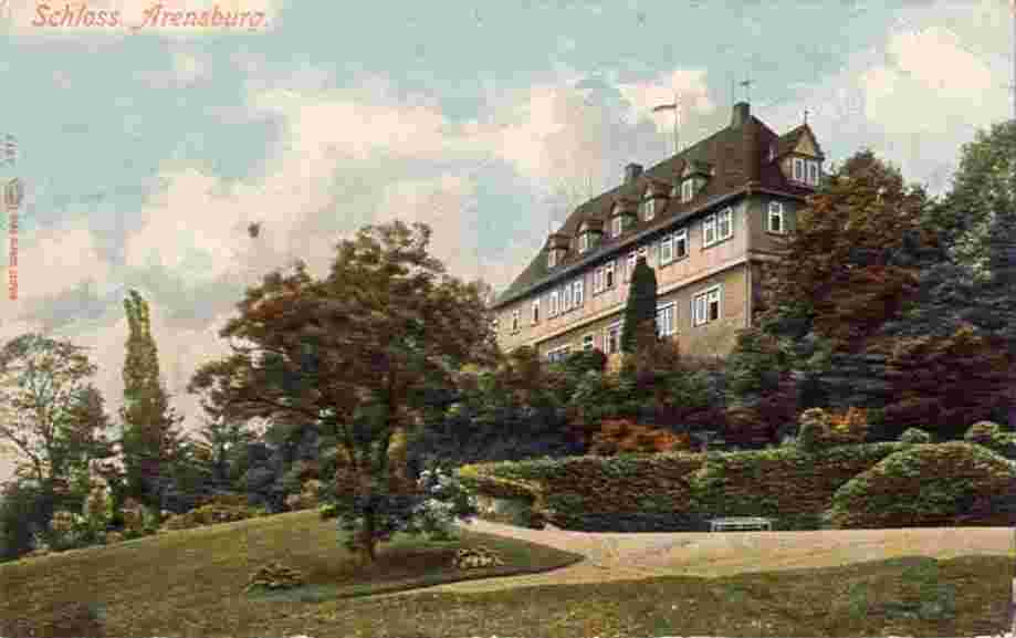 Buchholz. Schloß Arensburg, 1905