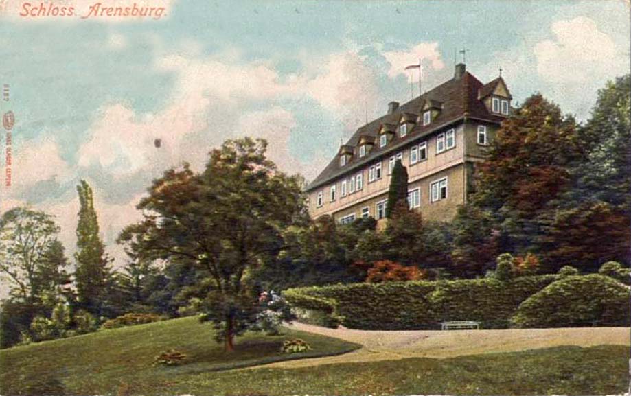 Buchholz in der Nordheide. Schloß Arensburg, 1905