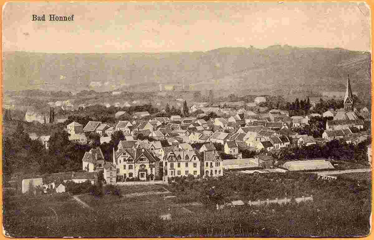 Blick auf Bad Honnef, 1910