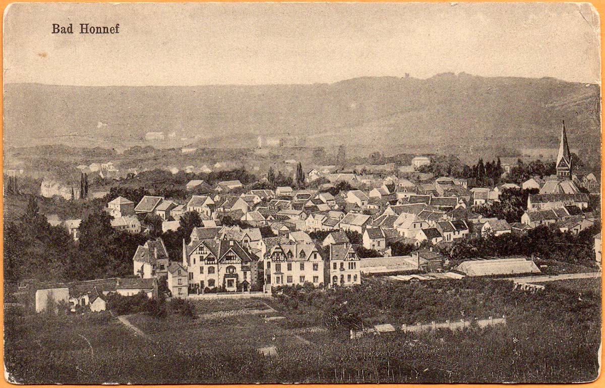 Blick auf Bad Honnef, 1910