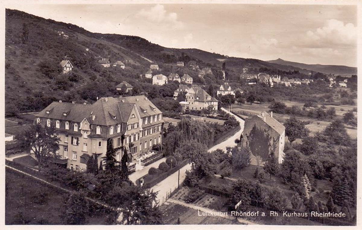 Bad Honnef. Rhöndorf - Kurhaus Rheinfriede, 1938