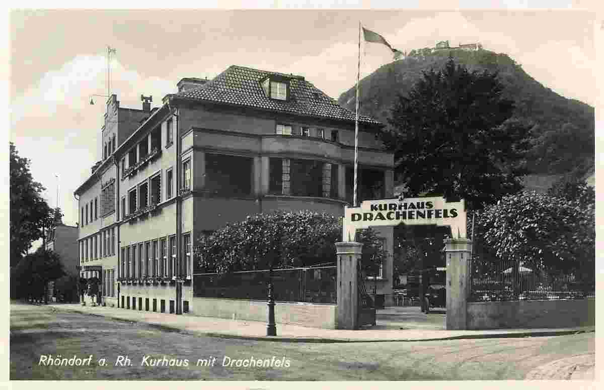 Bad Honnef. Rhöndorf - Kurhaus Drachenfels, 1921