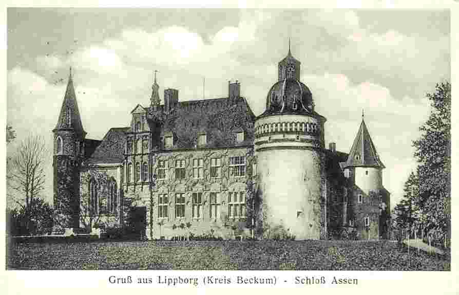 Beckum. Lippborg, Schloß Assen, 1938