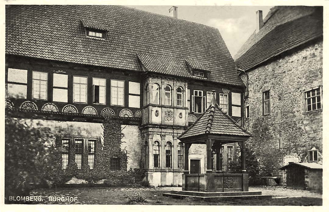Blomberg. Burghof, 1930