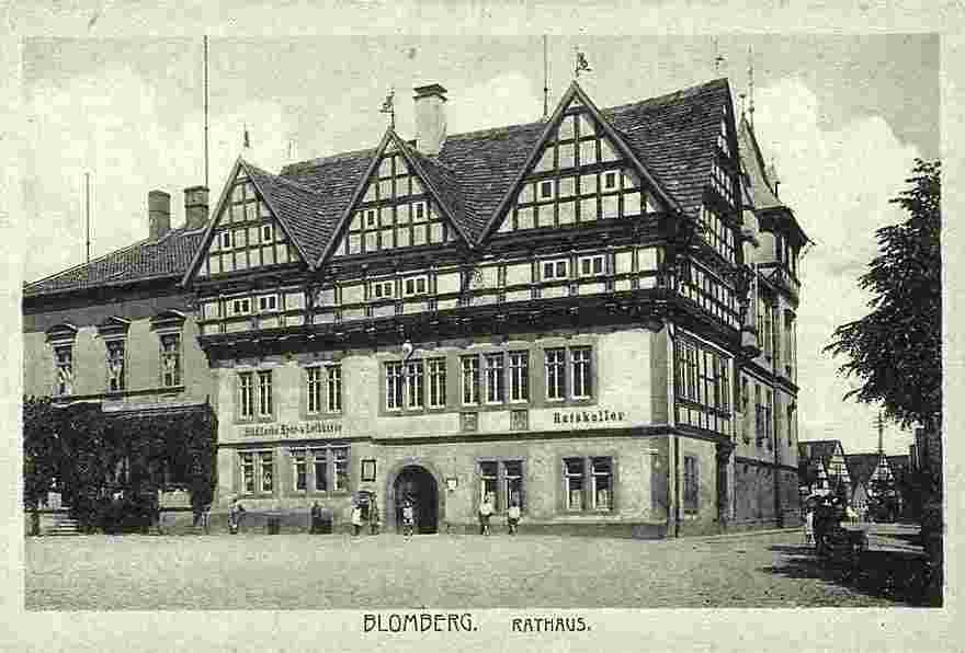 Blomberg. Rathaus, 1930