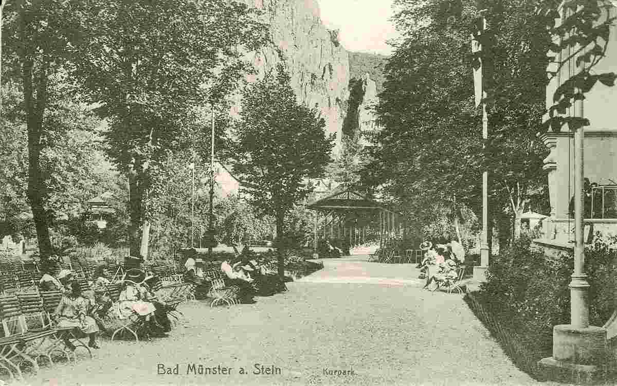 Bad Münster am Stein-Ebernburg. Kurpark, 1921