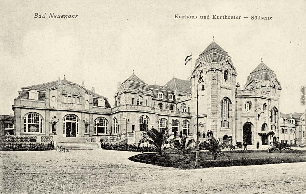 Bad Neuenahr-Ahrweiler. Kurhaus und Kurtheater, 1913